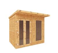 Mercia 8 x 6 Maine Summerhouse, Brown