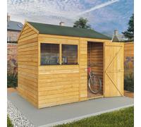 8 x 6 Mercia Overlap Reverse Apex Shed