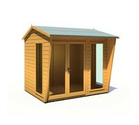 8 x 6 Shire Burghclere Lavender Summerhouse in shiplap