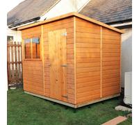 8 x 6 Shire Shiplap Pent Shed