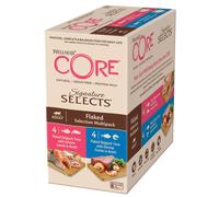Wellness Core Signature Selects Adult Wet Cat Food - Flaked Selection (8 x 79g)