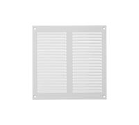 8" x 8" Inch / 200 x 200 mm White Air Vent Cover - Steel Return Air Grilles - for Ceiling and Sidewall - HVAC - with Insect Protection Screen (7.87''x7.87'' Inch, White)