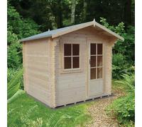 8 x 8 Shire Norwood Log Cabin - 28mm Logs