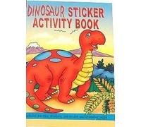 8 X A6 DINOSAUR STICKER BOOKS - PARTY BAG FILLERS