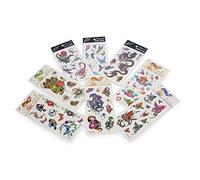 8 x Assorted Sheets Of Children Temporary Tattoos Transfers Lick & Stick
