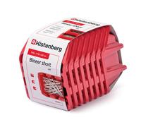 (8 x bins Size 3 Red) WALL MOUNT STORAGE BOARD ORGANIER BOXES GARAGE DIY BIN PANEL RACK BUILD YOUR OWN