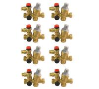 8 X Caleffi - 22mm Inlet Control Multibloc Valve Group 533002Cst / F0001021 (Eight Pack)