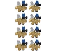 8 X Caleffi 3/6 Bar 533112 Cst Combined Prv And Cold Fill Monobloc Manifold Assembly F0001223 (Eight Pack)