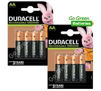 Duracell 4 LR06 1300mAh Rechargeable battery Nickel-Metal Hydride (NiMH)