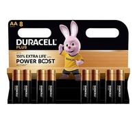 8 x Duracell AA Plus Power Boost Up to 150% Extra Life (1 Blister with 8 Batteries) 8 AA Batteries (LR6/MN1500)