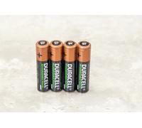 8 x DURACELL AAA Rechargeable Batteries 750mAh 1.2V NiMH HR03 Pre-Charged 2x4Pk