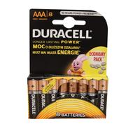 8 x Duracell AAA Size Duralock Power Alkaline Batteries LR03 MN2400 Expire 2025