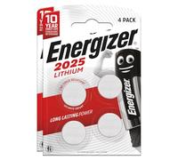8 x Energizer 2025 Lithium CR2025 Button Cell Batteries 3 V Long Life | for Heart Rate Monitors Remote Controls Door Opening Systems Calculators and Toys