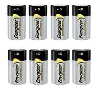 8 x ENERGIZER INDUSTRIAL D ALKALINE LR20 PROFESSIONAL MN1300 BATTERIES 1.5 V