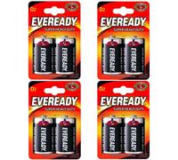 Eveready R20B2UP D Battery - Silver (Pack of 2)