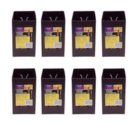 8 x Fence Post Holder 75mm posts Support Extender Brown for 75mm x 75mm posts (3") Eliza Tinsley Swiftpost, Pack of 8