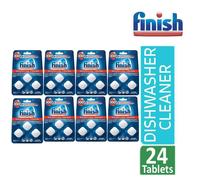 8 x Finish In Wash Dishwasher Cleaner 3 x 17g