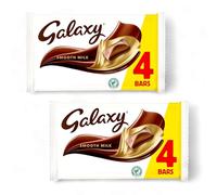 8 x Galaxy Standard Chocolate Bars (42g each)