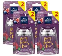 8 x Glade Sense and Spray Refill 18ml - Berry Festive Kiss