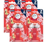 8 x Glade Sense and Spray Refill 18ml - Floral Cherries (4 x Twin Pack)