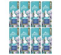 8 x Glade Sense and Spray Refill 18ml - Sea Minerals & Magnolia