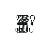 8 x Heavy Duty 6" Bungee Cord Shock Cord Strap Elastic Tent Tarp Tie Down Hooks