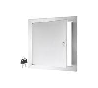 8 X Inch Stainless Steel Metal Universal Access Door | With Screwdriver Latch Wall Ceiling Mounted Door Access Panel For Drywall Plumbing Electrical(B,15X15cm/5.9x5.9in)
