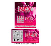 8 x Lucky Sex Scratch Tickets Win Big With Lucky Sex Scratch Tickets