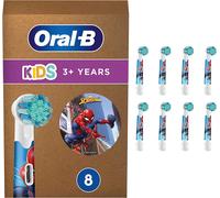Bundle 2 x Oral-B Stages Kids Spiderman Replacement Toothbrush Heads 2 x 4 Heads