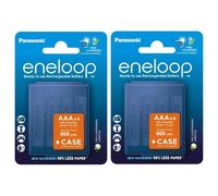eneloop AAA/Micro Ni-MH battery (4-pack, blue case), rechargeable battery