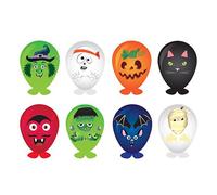 8 X Self Making Halloween Balloons Heads (assorted)