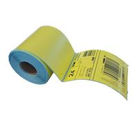 8 x Yellow Direct Thermal Labels Rolls (4 x 6) (100 x 150mm) Address Label Ebay Amazon Shopify Shipping Zebra and More Printers Sticky Self-Adhesive (350 Labels on a roll)