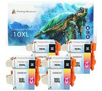 8 XL (4 SETS) Compatible 10B & 10C Ink Cartridges for Kodak ESP 3 5 7 9 3200 3250 5000 5100 5200 5210 5250 5300 5500 6100 6150 7200 7250 9200 9250 Hero 6.1 7.1 9.1 - Black/Colour, High Capacity