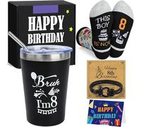 8 Year Old Boy Birthday Gift Ideas, Unique Funny Gift Baskets for 8th Teenage Boys, Eight Year Old Gifts ideas for Boys Son Grandson Nephew Friend Birthday