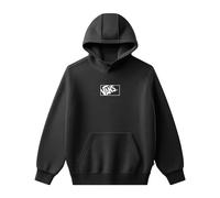 (8 Years, Black) Vans Childrens/Kids Box Logo Drawstring Hoodie