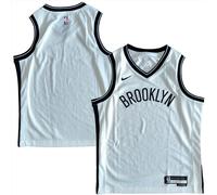 (8 Years) Brooklyn Nets Kid's Jersey NBA Nike Association Plain Top - New