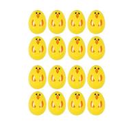 8 Yellow Easter Chick Fillable Plastic Surprise Eggs - Fill With Easter Hunt Gifts And Chocolate