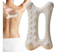 8 Zone Ergonomic Hand Grip Body Massager with Face Scraper for Women Girlfriend Mother Wife Travel Work Shoulders Knees Arms