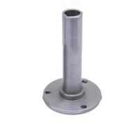 80, 100 Chuck Flange Spindle 16/22mm Through Hole DIY Woodworking Lathe Bead Machine Hardening(80 Flange Spindle)