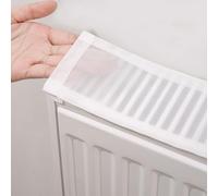 80/120/140/180/200/220cm x 10 cm Radiator Dust Cover, Magnetic Fixation Radiator Cover, Breathable Scratch Resistant Yarn Fabric Radiator Protective Cover, (140cm)