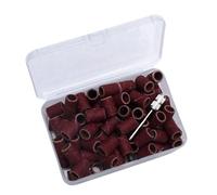 80/120/150/180/240# Art Sanding Bands Gel Polish Remover Tool Accessory For Electric Machine Drill Bits