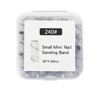 80/120/150/180/240Grit Machine Drill Bits Sanding Bands Set For Drill File Acrylic Nails Gel Removing