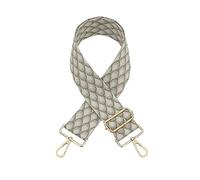 80-130cm Peacock Feather Print Jacquard Woven Bag Strap for Messenger Bag, Crossbody Bag, Shoulder Bag