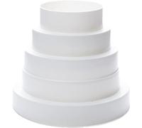 Ø 80 - 150mm / 3 - 6 inch PVC Universal Reducer - Connector for Ventilation Ducting - Round Pipe Air System Element