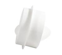 80-150mm PVC Round Pipe Draft Blocker Backdraft Damper One Way Ventilation Fan air Duct Check Valve Kitchen Ventilation Grill(150mm)