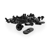 80/20 Inc., 3321, 10 Series, Bolt Assembly: 1/4-20 x .5 Flanged Button Head Socket Cap Screw (FBHSCS) Economy Slide-In T-Nu (25 Pack) by 80/20 Inc