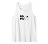 80 20 Principle Focus and Results Tank Top