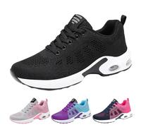 80/20 Sales and Marketing,Womens Trainers Lightweight Running Walking Shoes Air Cushion,Jogging Shoes,Casual Low Top Gym Shoes,Non Slip Lace up Athletic,Today's Deals,Lightning Deals Hot Pink