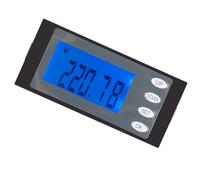 80-260V AC 20A/4400W Digital Energy Consumption Monitor, Power Meter with LCD Display, Voltage and Current Monitoring