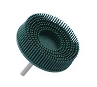 (80, 3 Inch) Polishing Wheel Grit 50 80 120 Radial Bristle Disc 2 inch 3 inch Emery Rubber Abrasive Brush 1/4" 6.35mm for Dremel Accessories